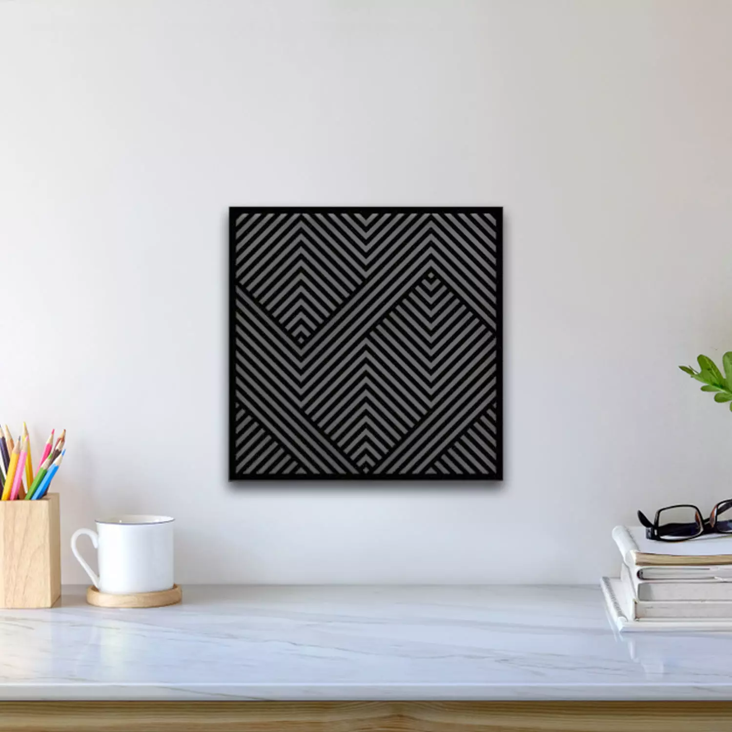 Illusion Wall Art 3D print model