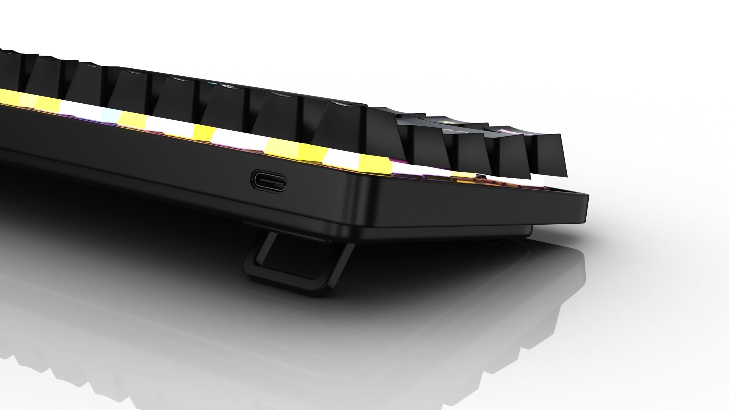 Apex Pro Mini Wireless Keyboard Low-poly 3D model_9