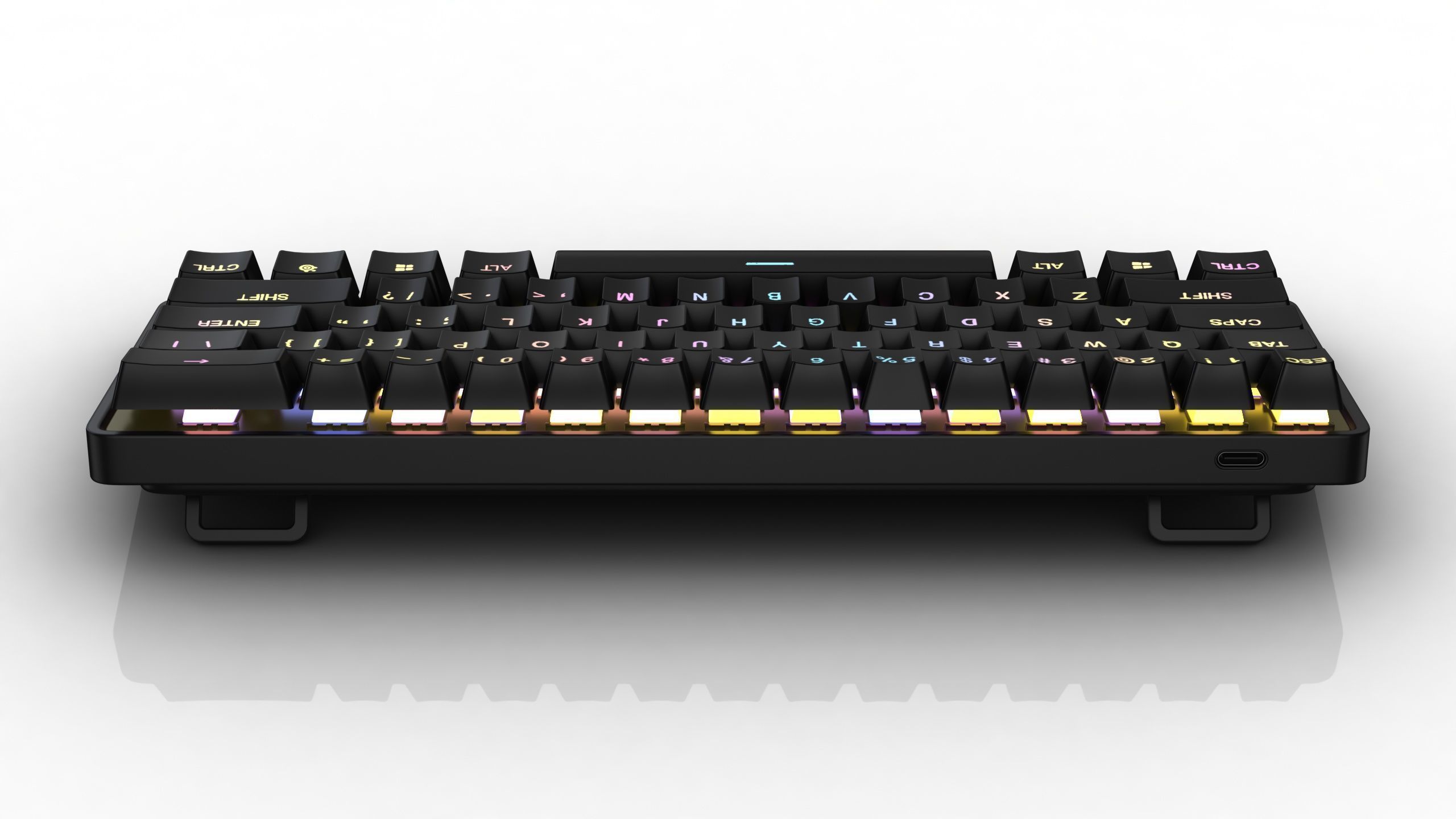 Apex Pro Mini Wireless Keyboard Low-poly 3D model_8