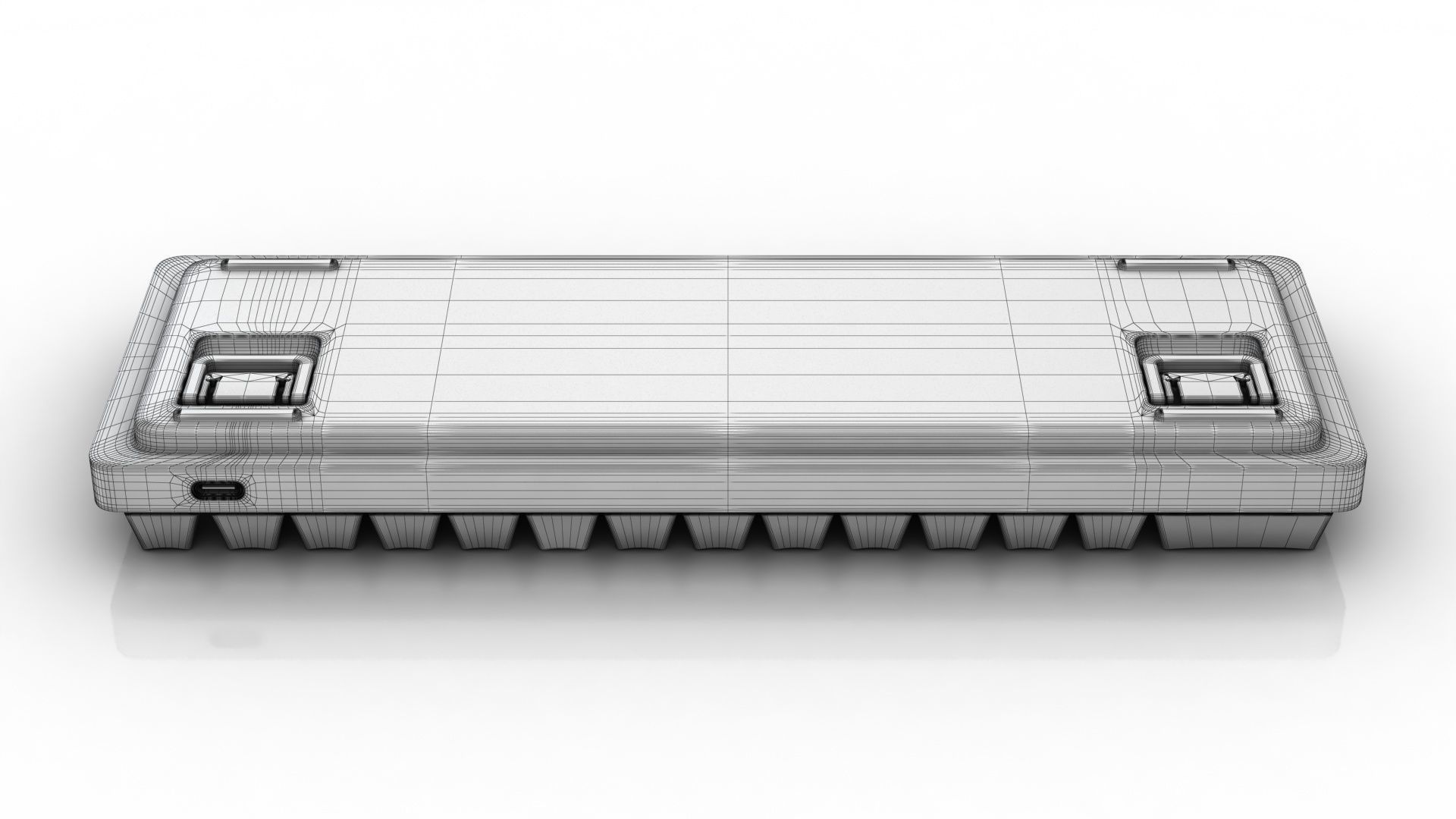 Apex Pro Mini Wireless Keyboard Low-poly 3D model_18