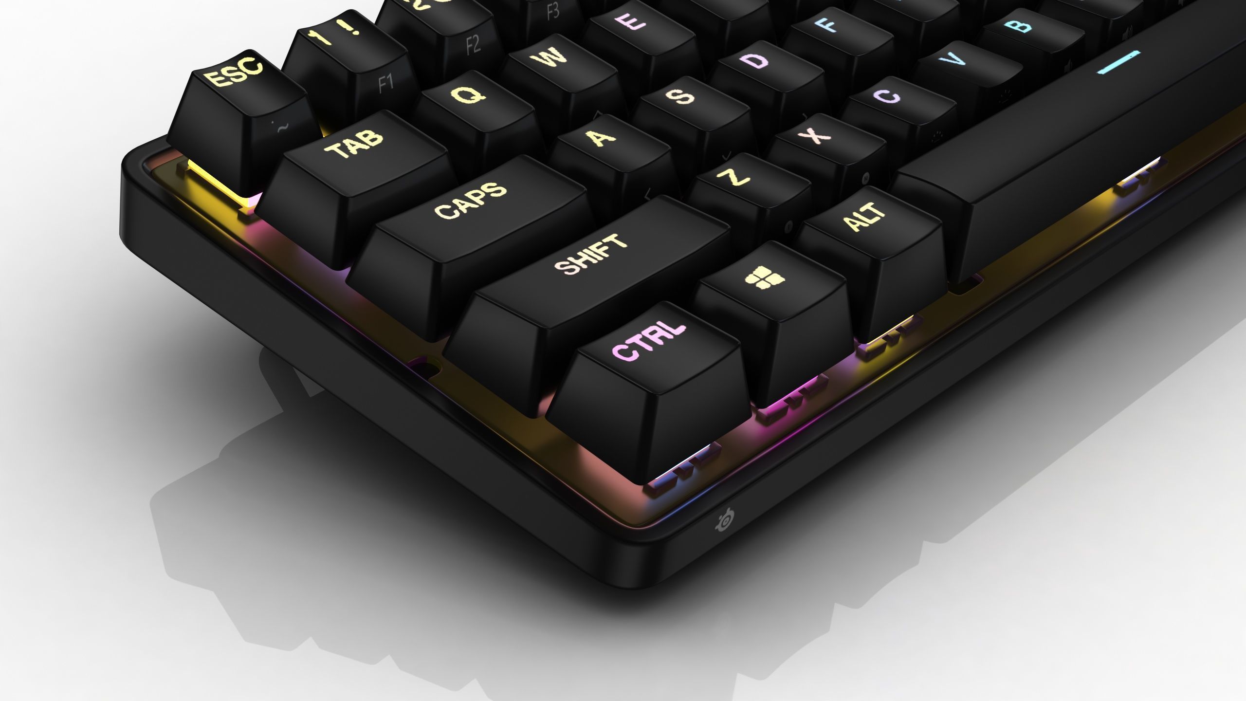 Apex Pro Mini Wireless Keyboard Low-poly 3D model_10