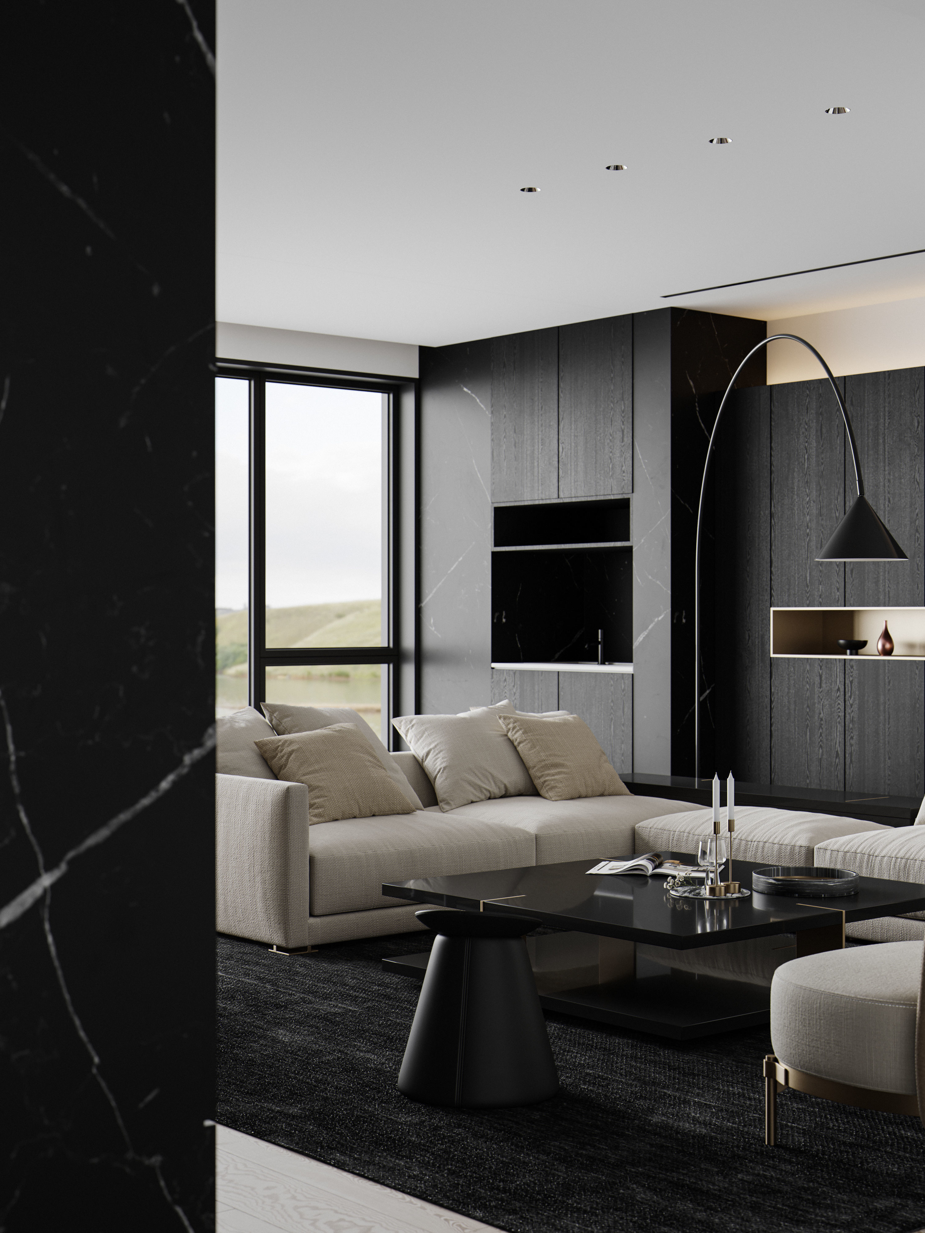 apartment interior scenes      3D model_2