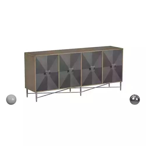 Hooker Furniture Melange Zola Four-Door Credenza