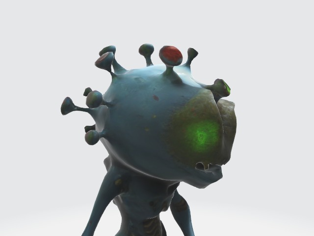 humanoid virus 3D model_6