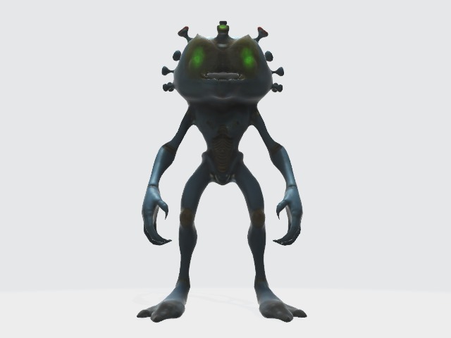 humanoid virus 3D model_4