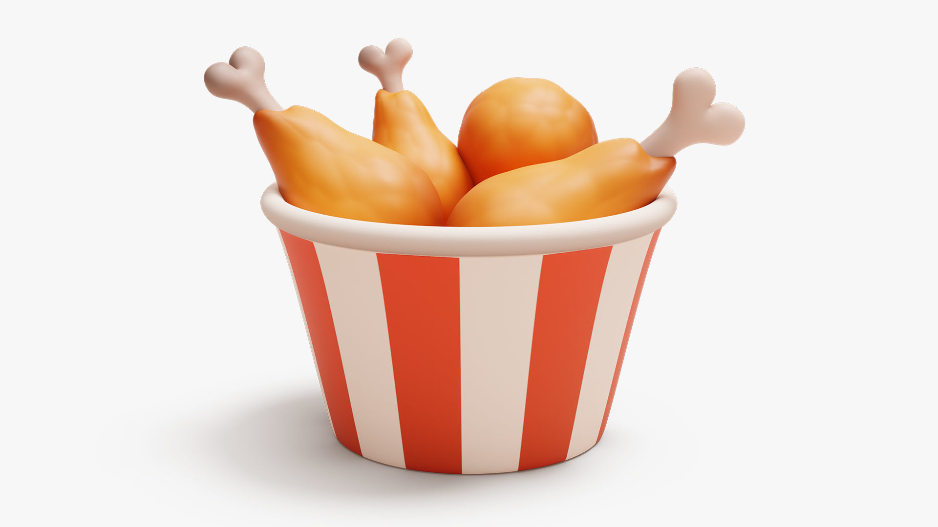 Fast Food Stylized Pack 3D Model Collection_9