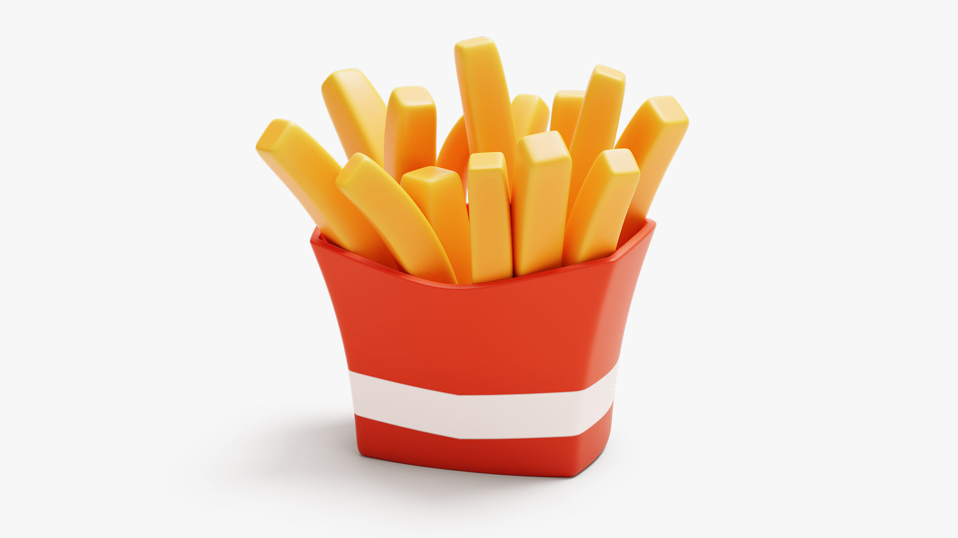 Fast Food Stylized Pack 3D Model Collection_5