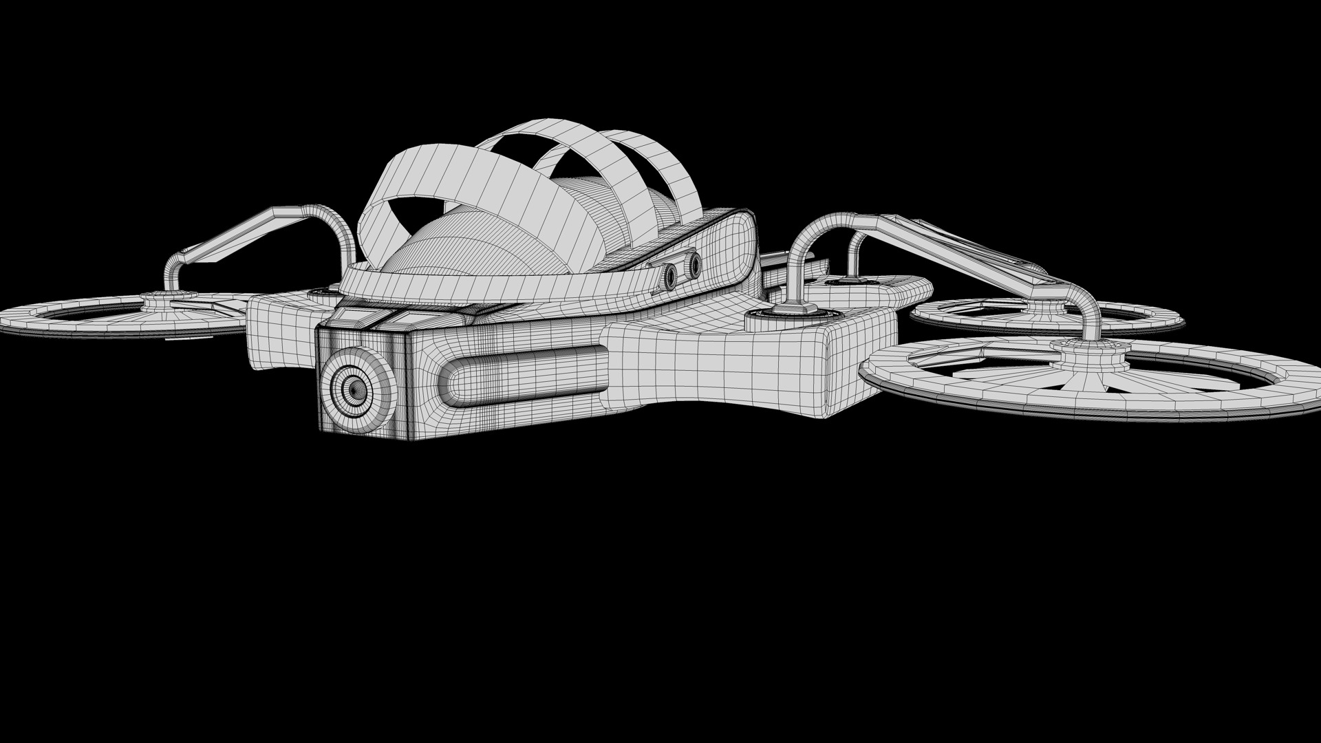 Sci Fi Drone 3D model_15