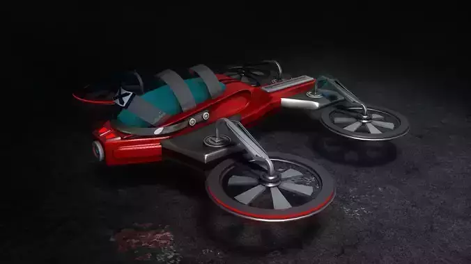 Sci Fi Drone 3D model