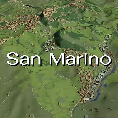 San Marino - city and urban