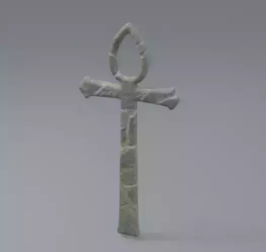 Realistic Ancient Ankh Cross