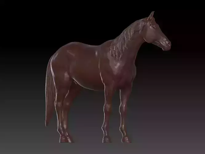 Horse 3D for print