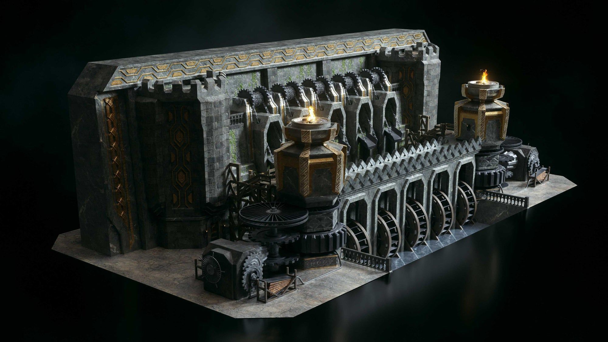 FORGE THE FANTASY Low-poly 3D model_7