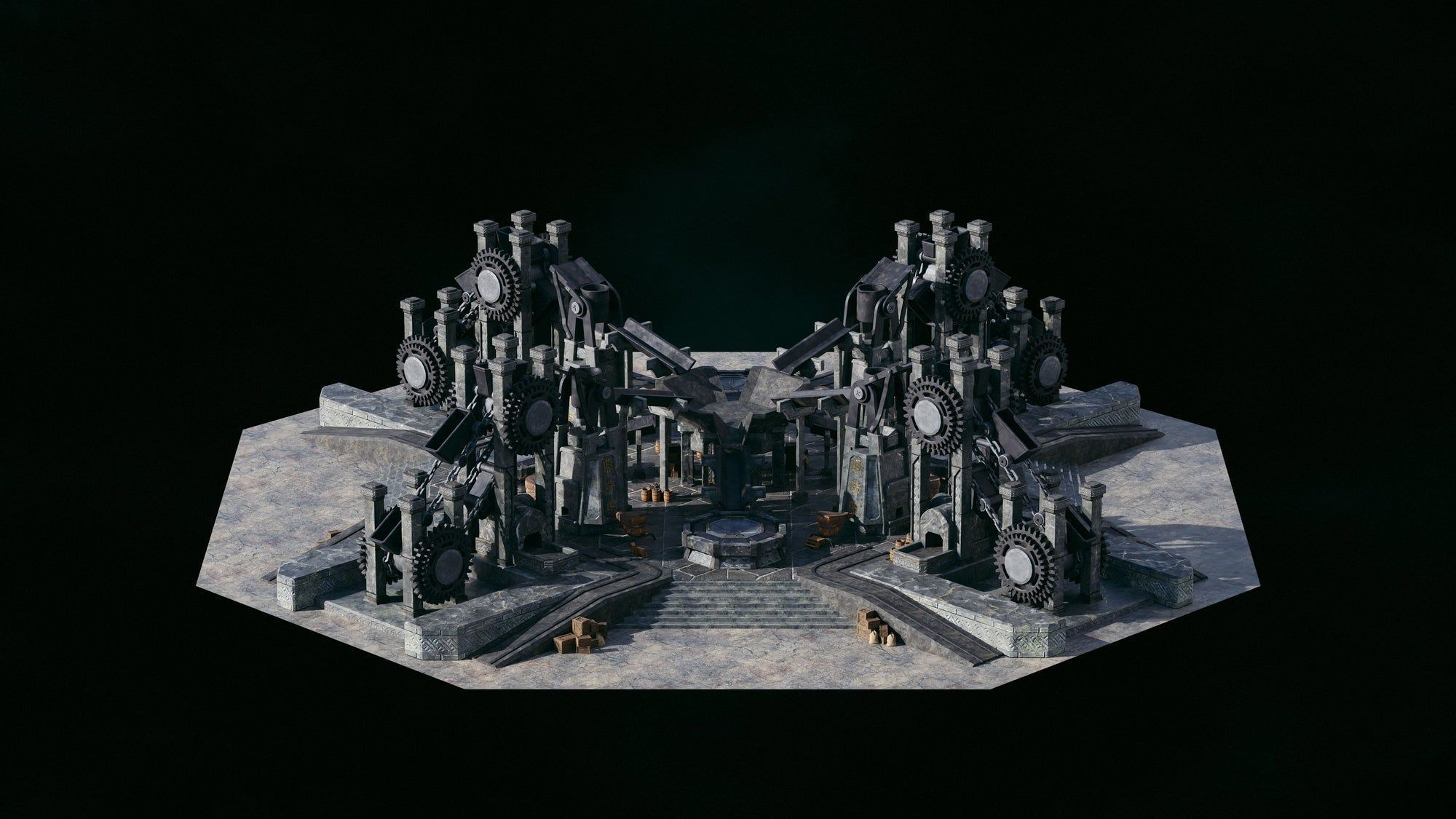 FORGE THE FANTASY Low-poly 3D model_14