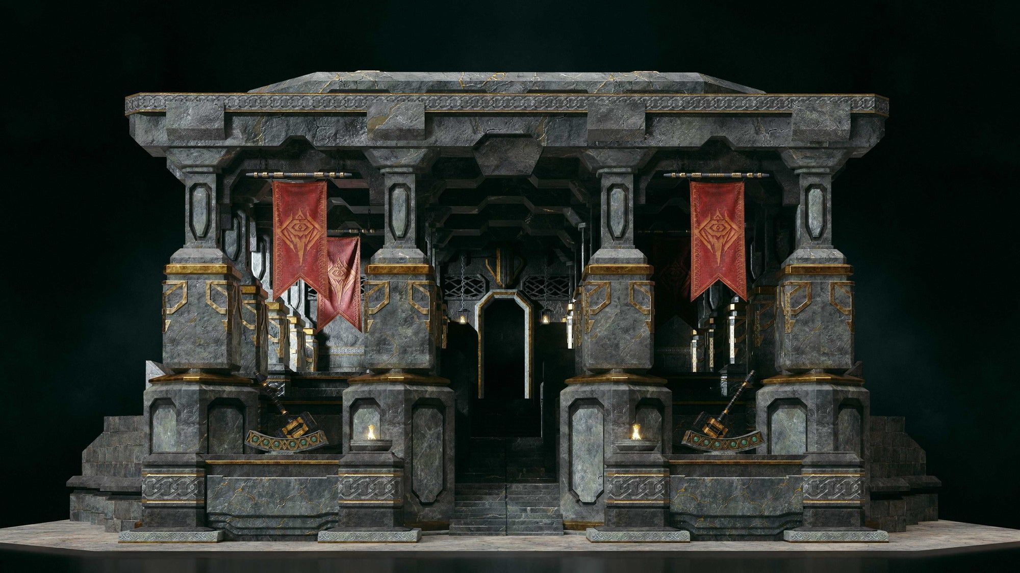 FORGE THE FANTASY Low-poly 3D model_20