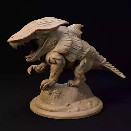 Bulette 32mm scale - pre-supported