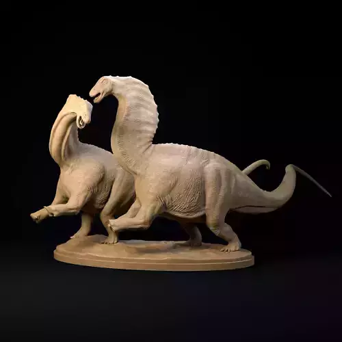 Amargasaurus fight 1-35 scale pre-supported dinosaur 3D print model