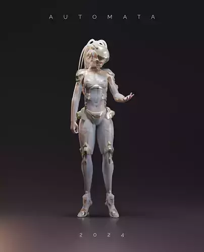 Automata Robot 3D model