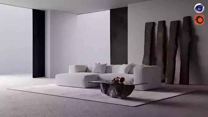 Virtual Location 003 - Cinema 4D Corona scene