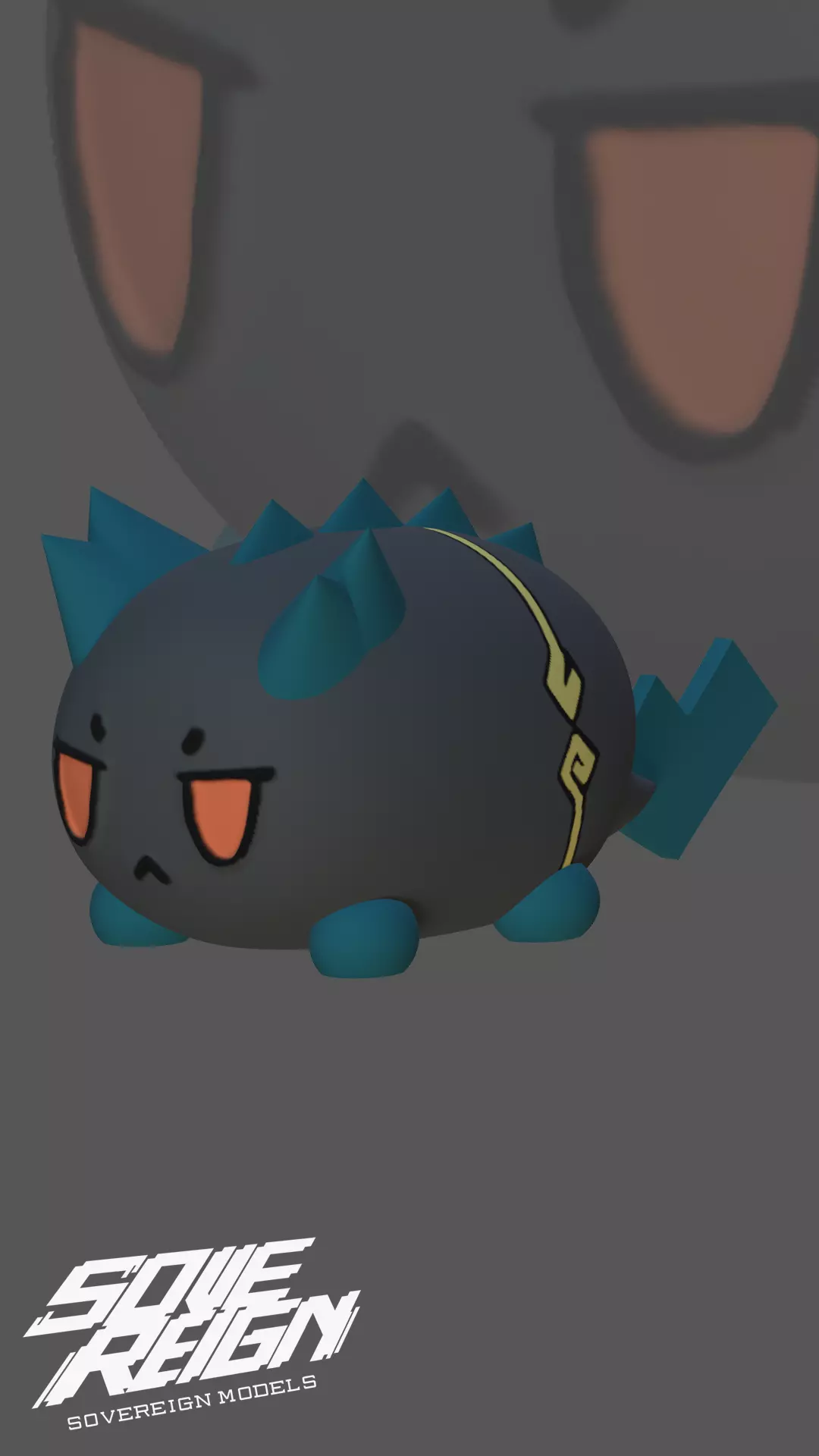 Arknights Dusk Bean  3D print model_0