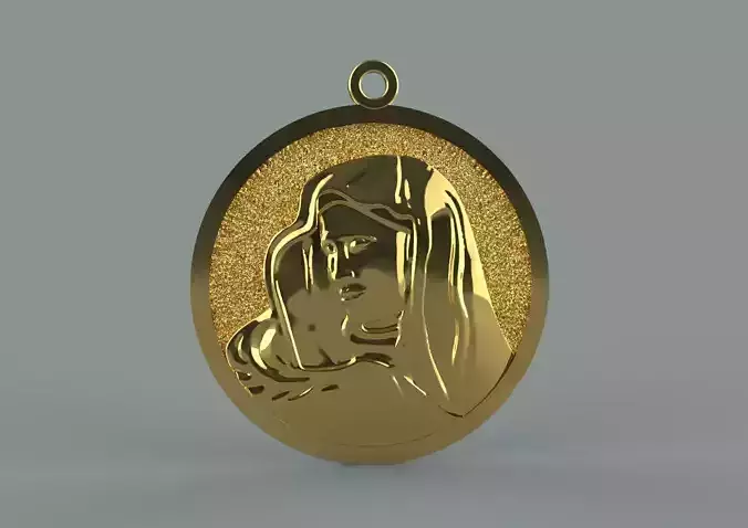 Holy Mary 3D print model