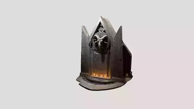 Medieval Modular Wall Altar Stone