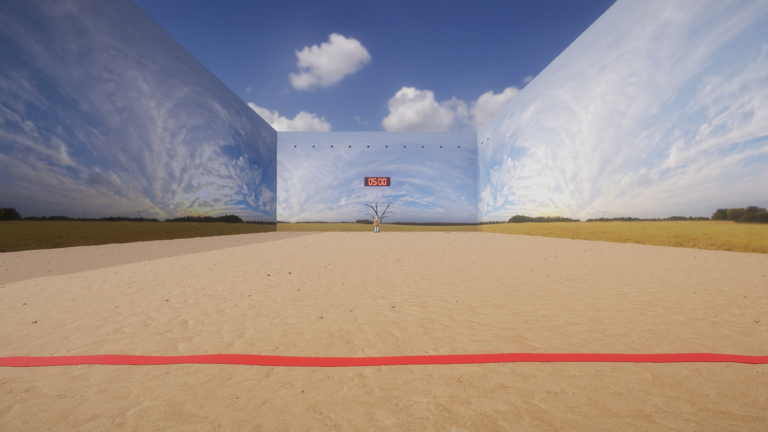 Squid Game Green Light Red Light Map 3D model_18