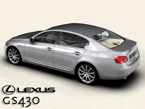 Lexus GS300 430 3D model_1