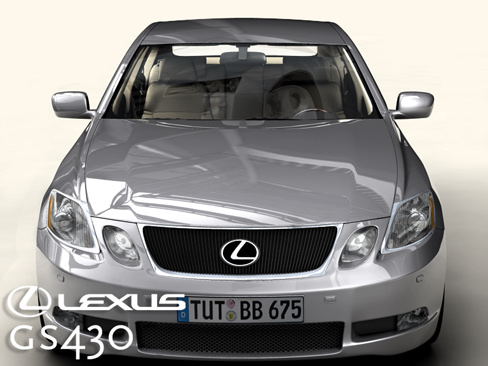 Lexus GS300 430 3D model_2