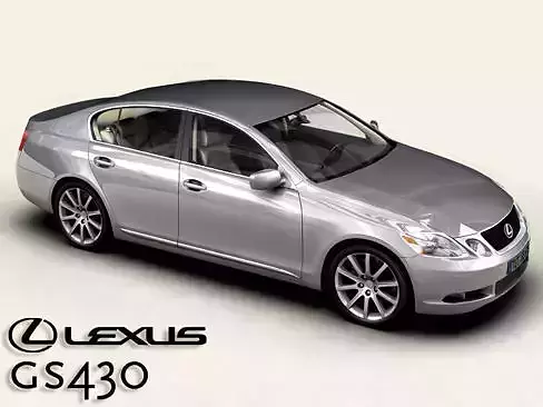 Lexus GS300 430 3D model Lexus GS300 430 3D model