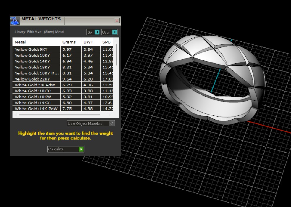 Coco Crush ring 19 - 19-5 Sizes N229 3D print model_8
