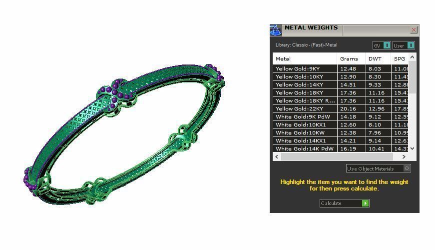 Bracelet 3D print model_3