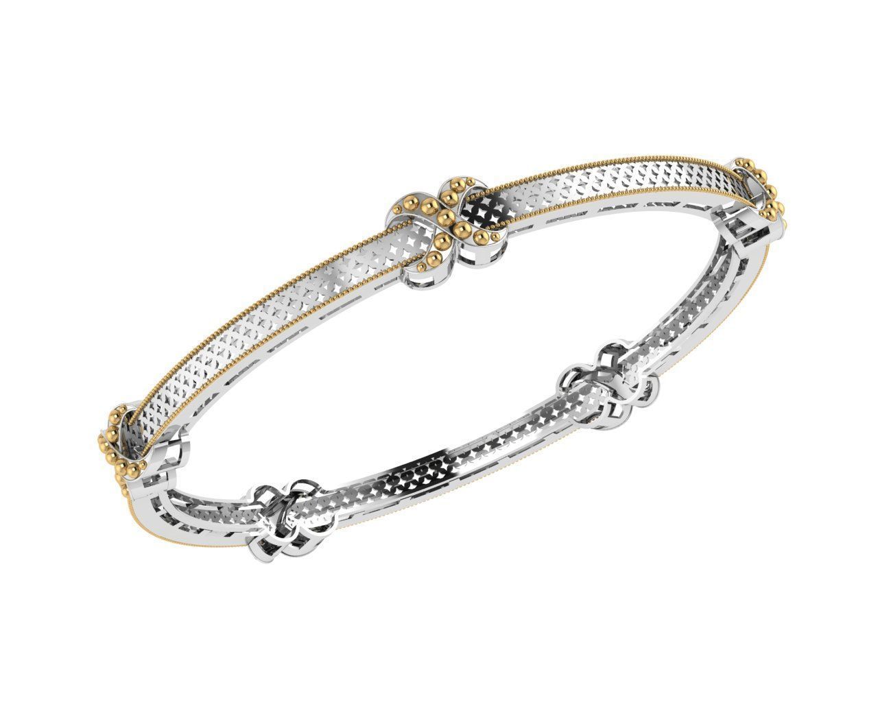 Bracelet 3D print model_1