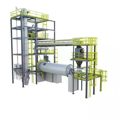 Industrial Mill 3D model