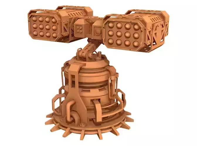 Missile Launcher 2 - Clay