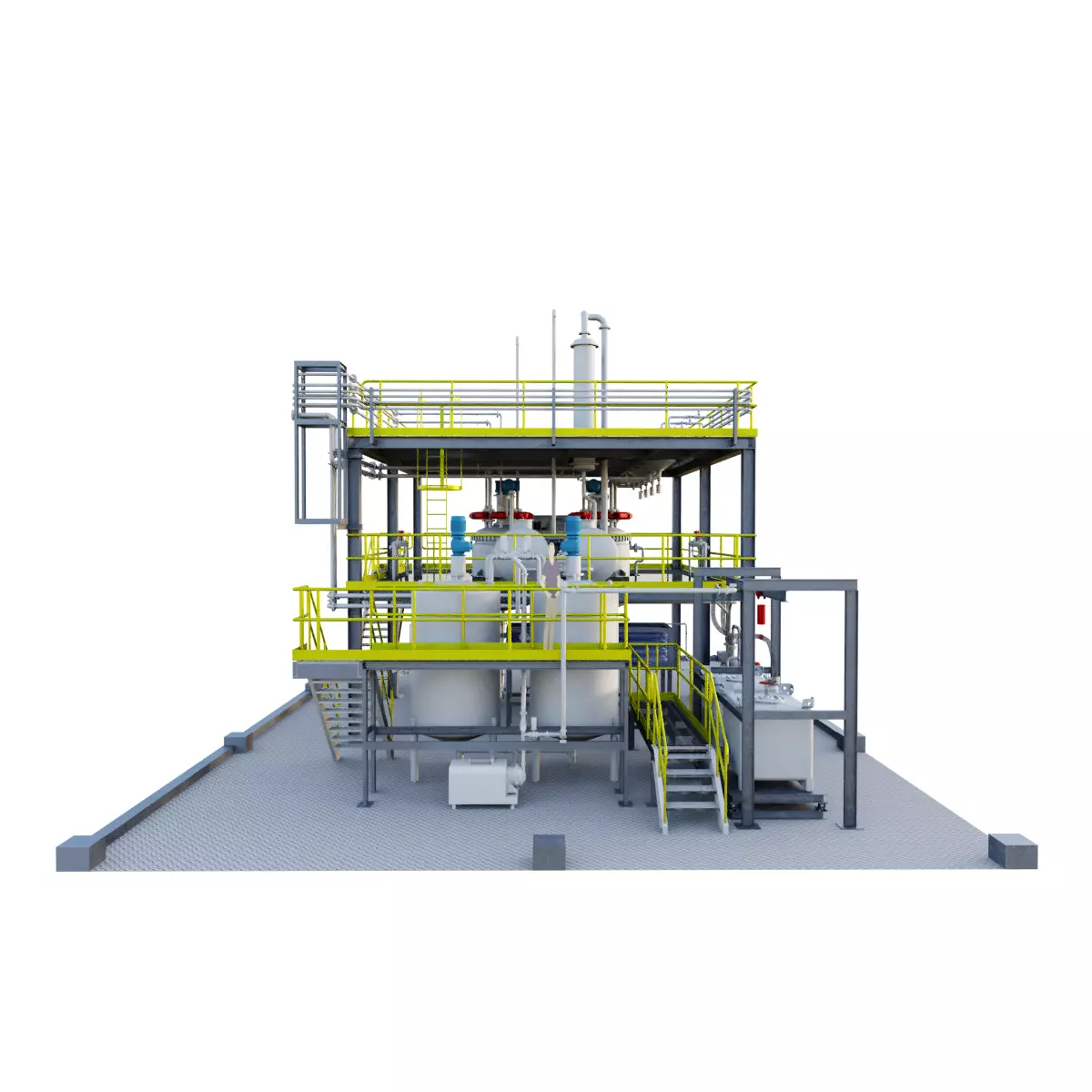 Industrial Work Shop 3D model_0