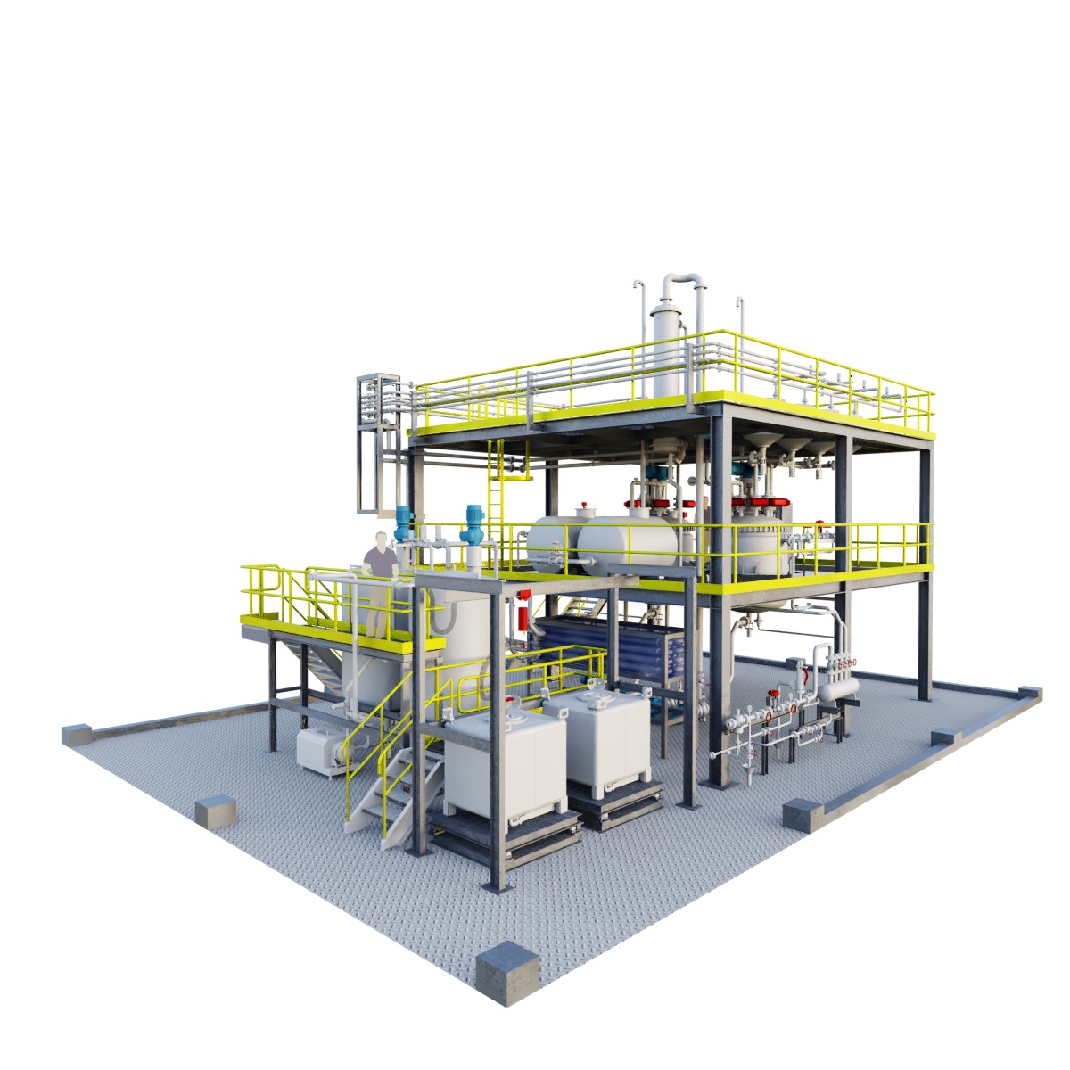 Industrial Work Shop 3D model_2