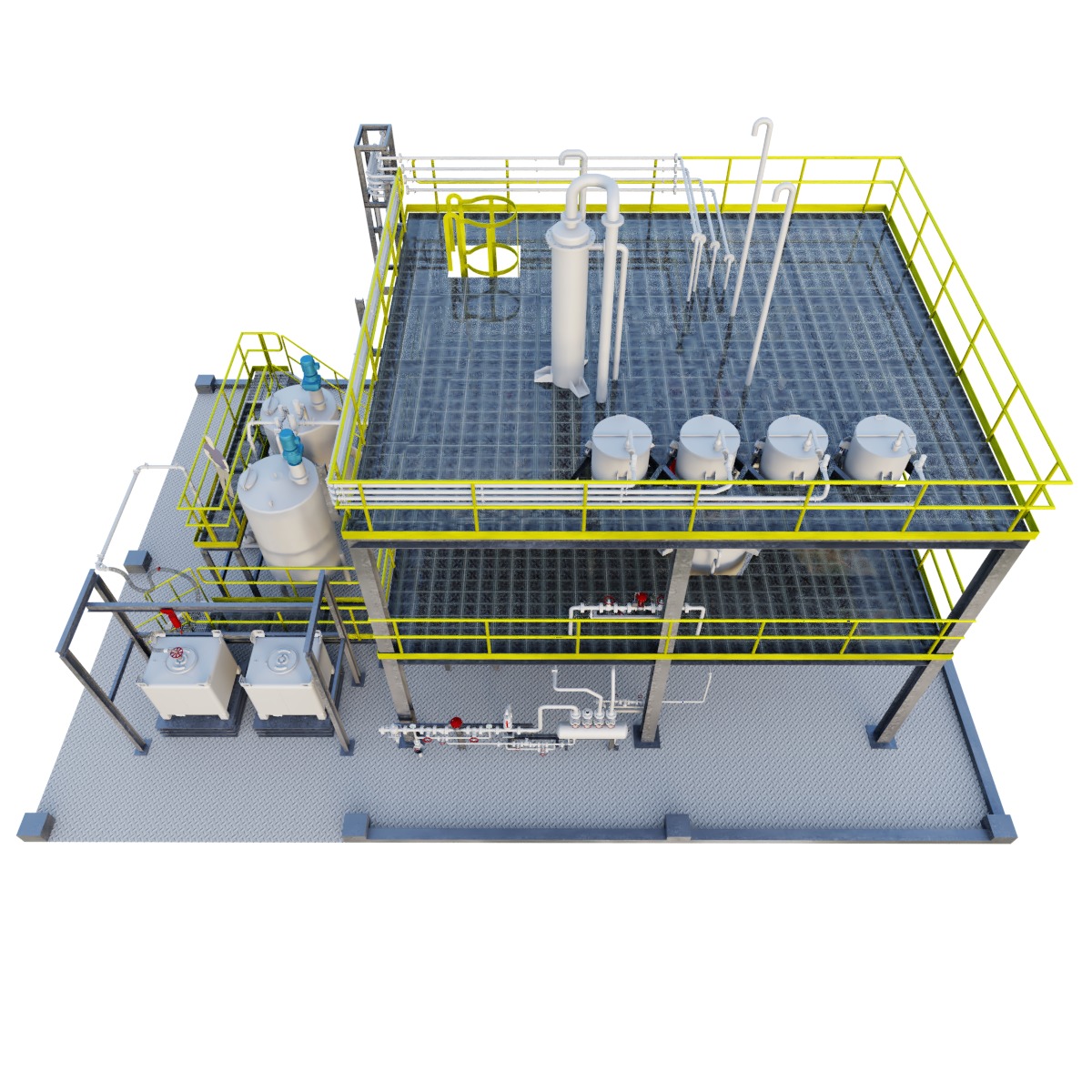 Industrial Work Shop 3D model_6