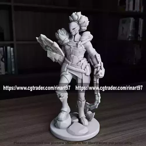 Ambessa 3d print model from league of legends  3D print model