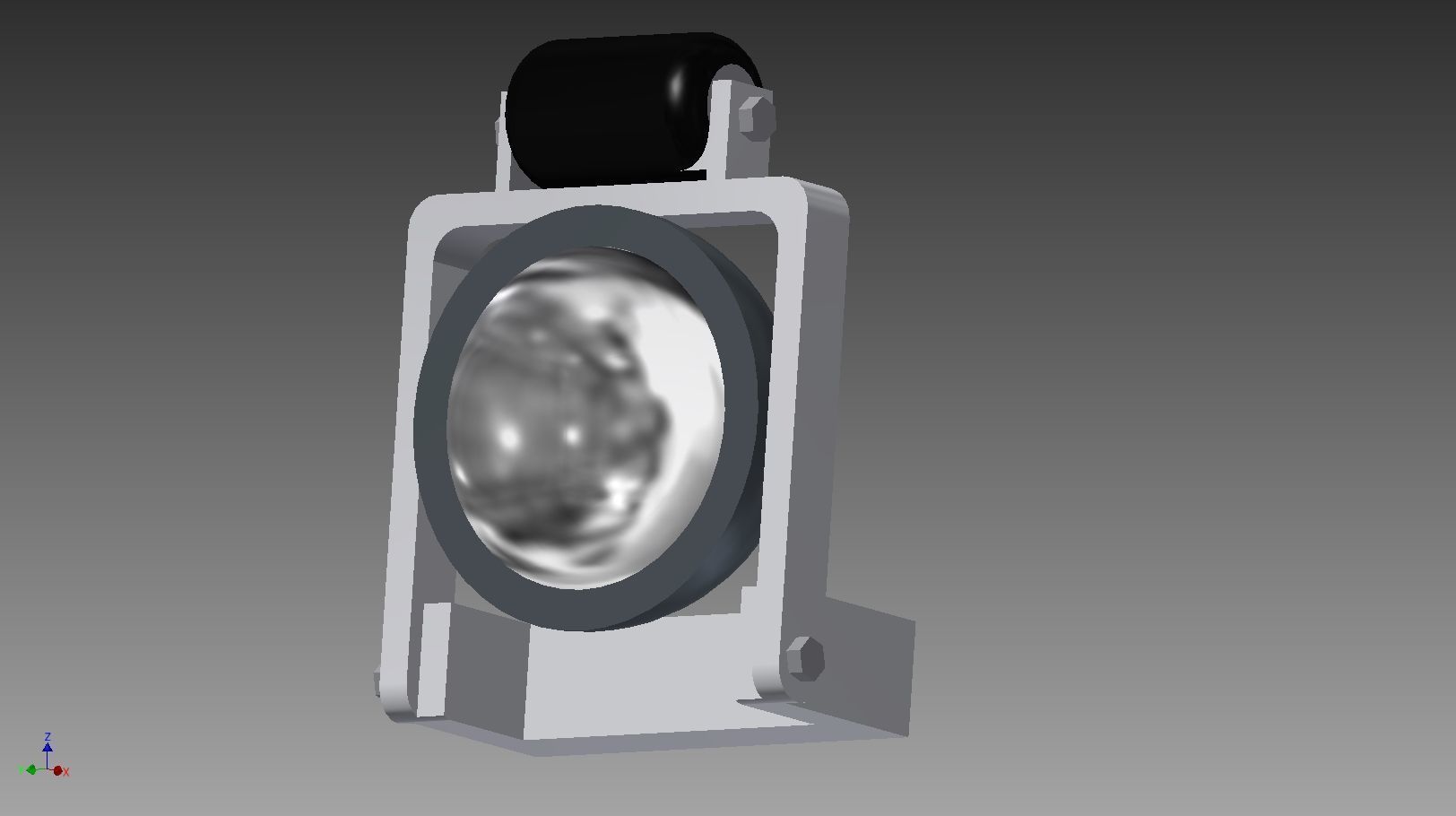 P-51 B-D details models 1-72 Wheel bay 3D print model_9