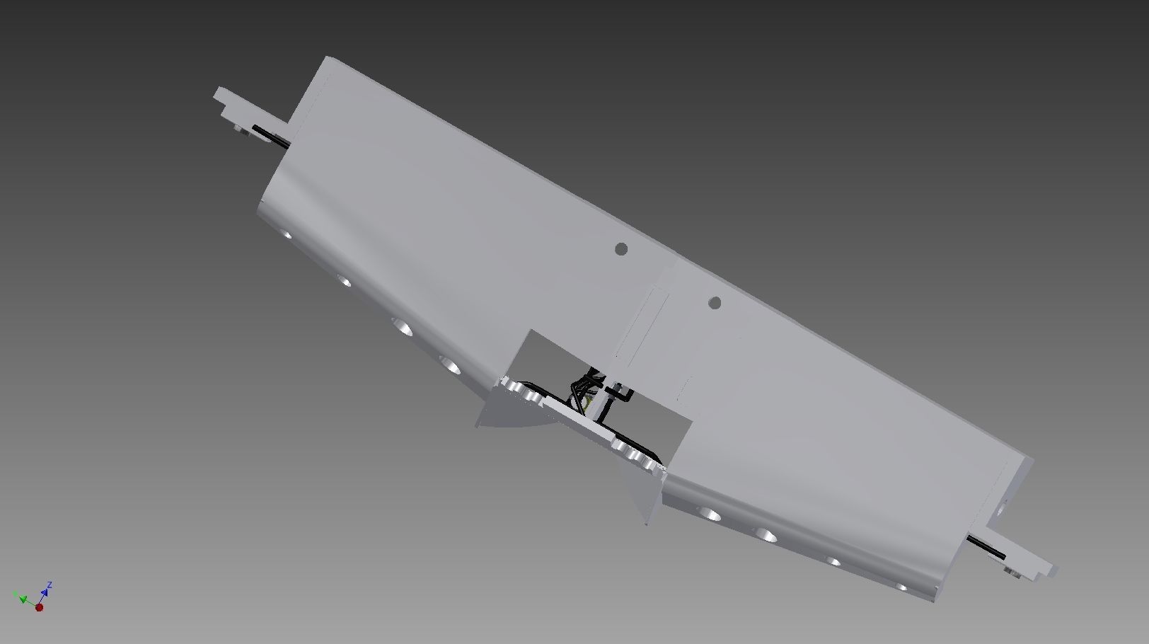 P-51 B-D details models 1-72 Wheel bay 3D print model_6