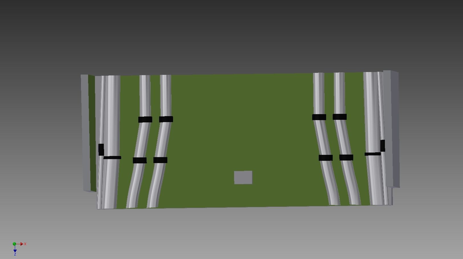 P-51 B-D details models 1-72 Wheel bay 3D print model_7