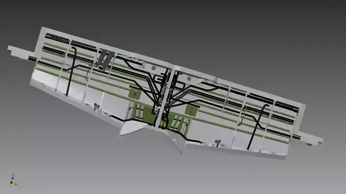 P-51 B-D  details models 1-72 Wheel bay