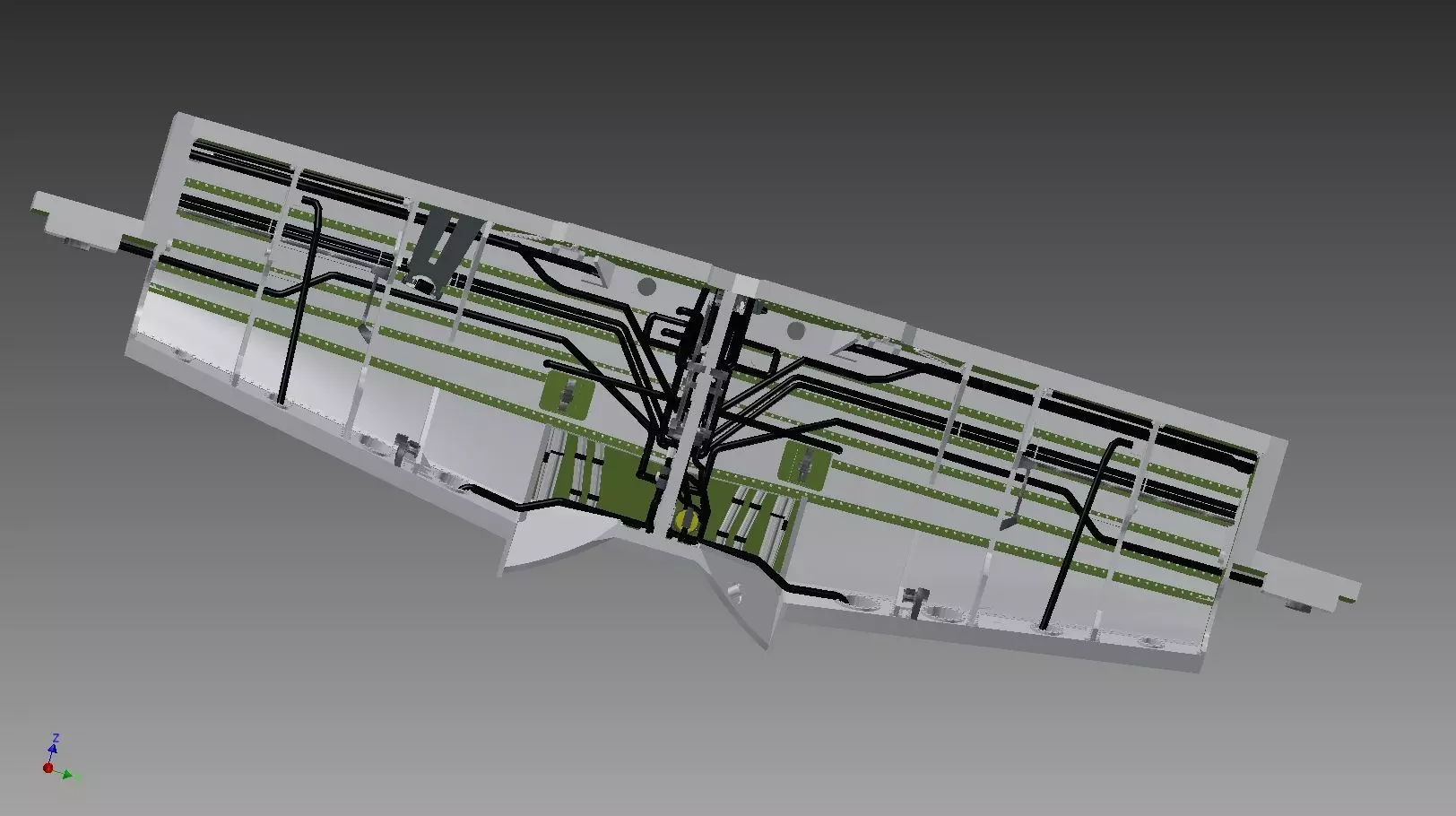 P-51 B-D details models 1-72 Wheel bay 3D print model_0