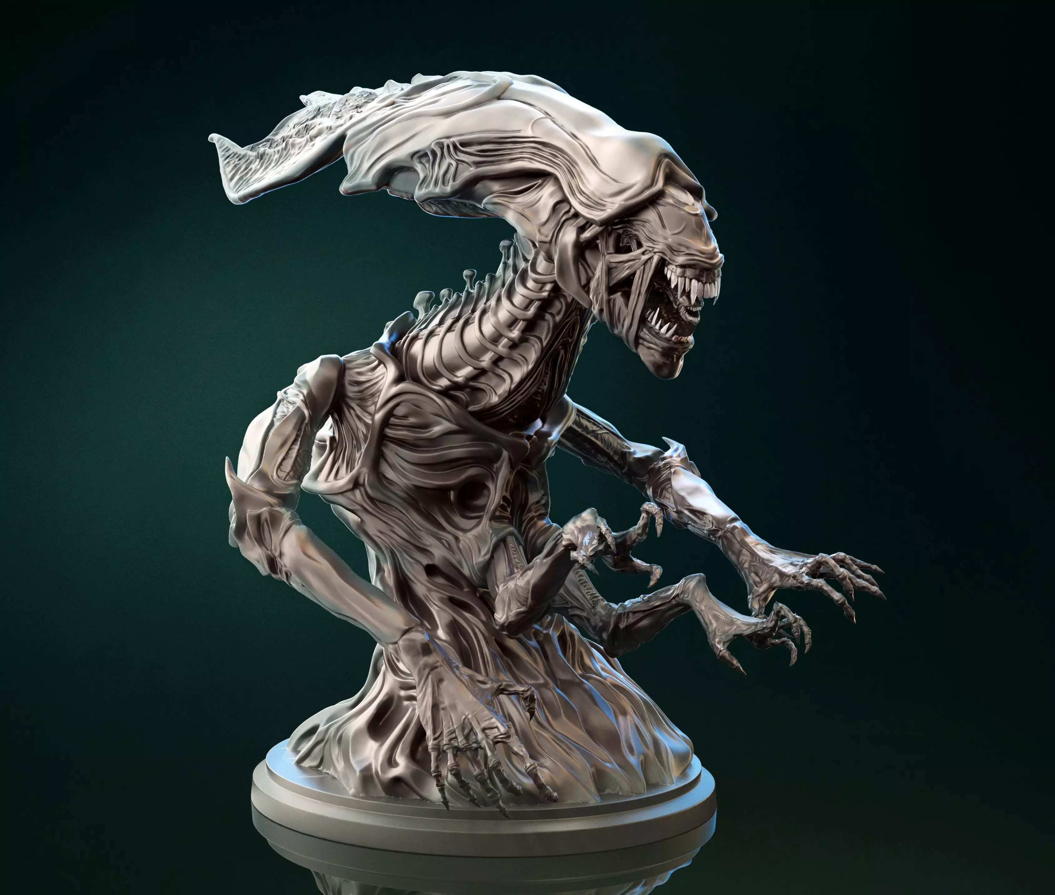Alien Queen 3D print model_0
