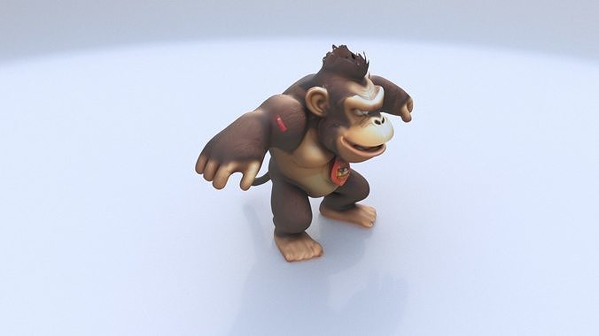 Donkey Kong 3D model