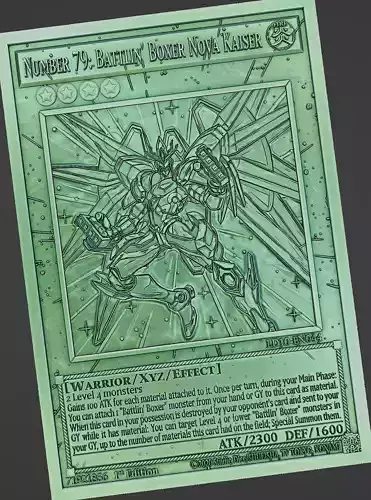 Number 79 Battlin Boxer Nova Kaiser - yu-gi-oh