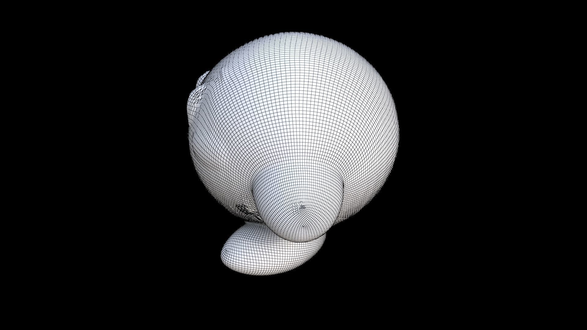 Kirby 3D model_7