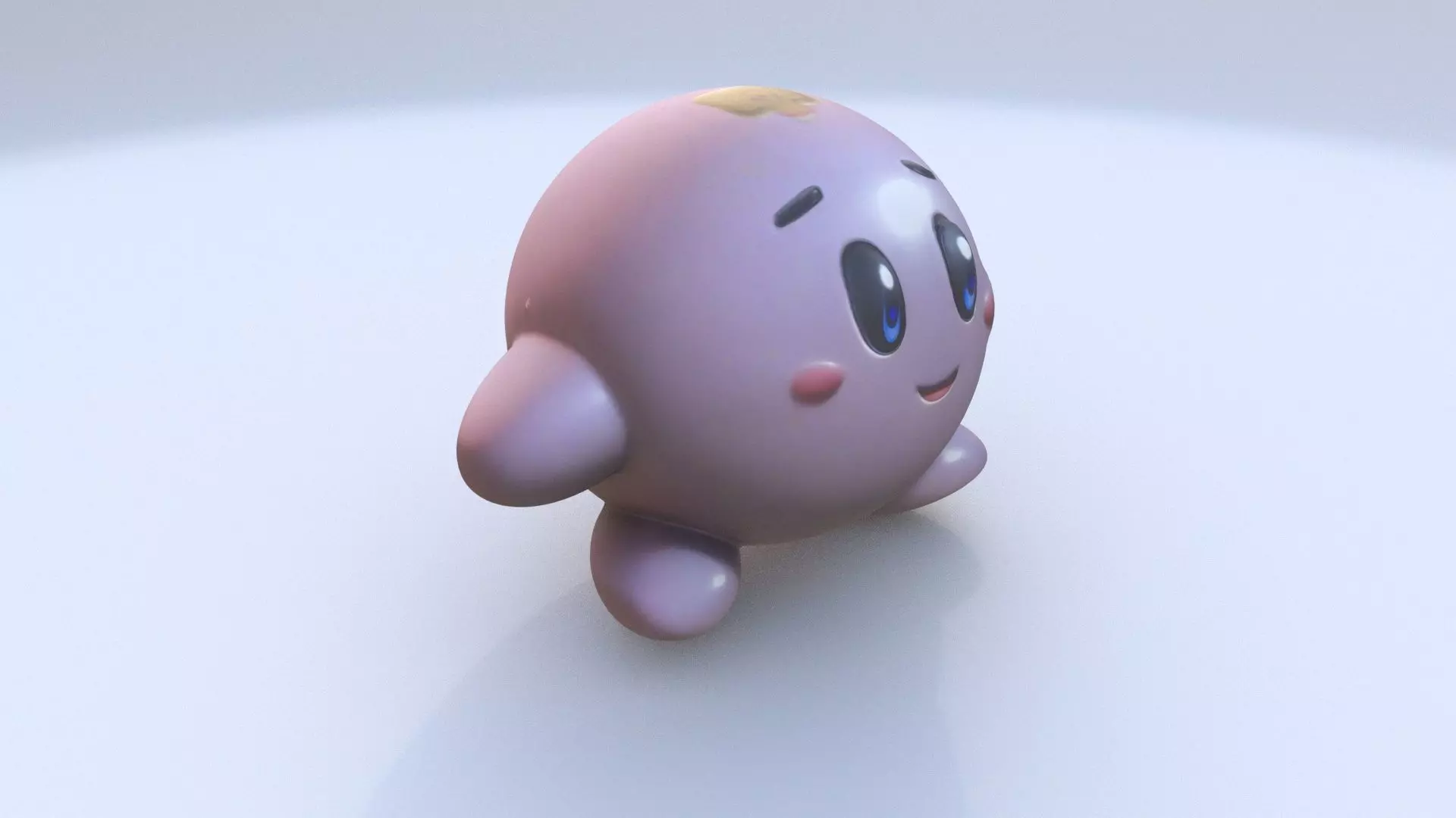 Kirby 3D model_0
