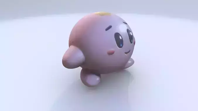 Kirby 3D model